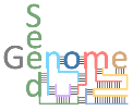 Logo for seed genome research